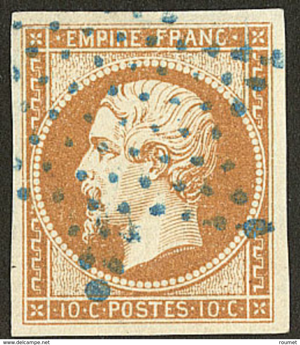 Oblitérations. Etoile Bleue. No 13A. - TB - 1853-1860 Napoléon III