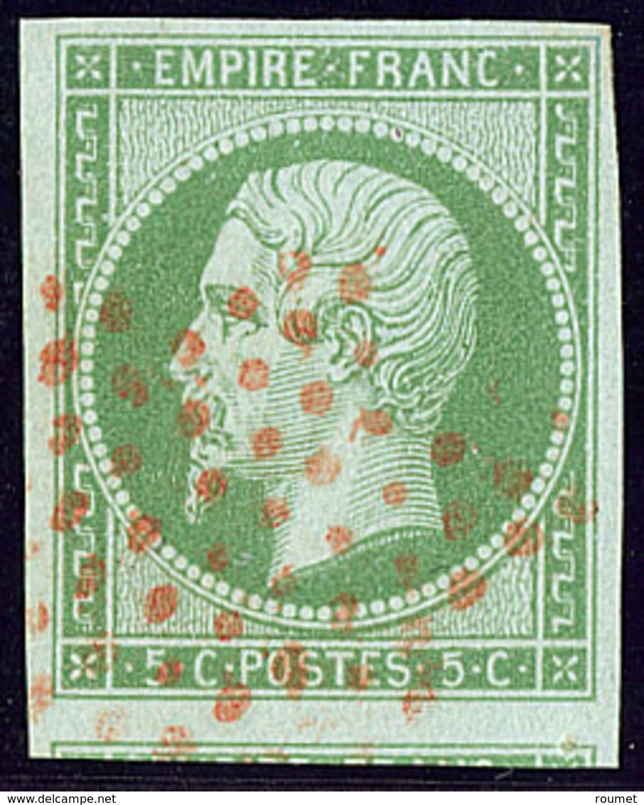 Oblitérations. Etoile Rouge. No 12, Un Voisin, Très Frais. - TB - 1853-1860 Napoléon III.