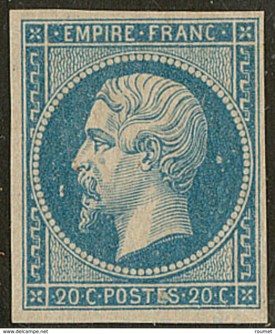 * Non Dentelé. No 22g, Case 142 B4. - TB. - R - 1862 Napoleon III