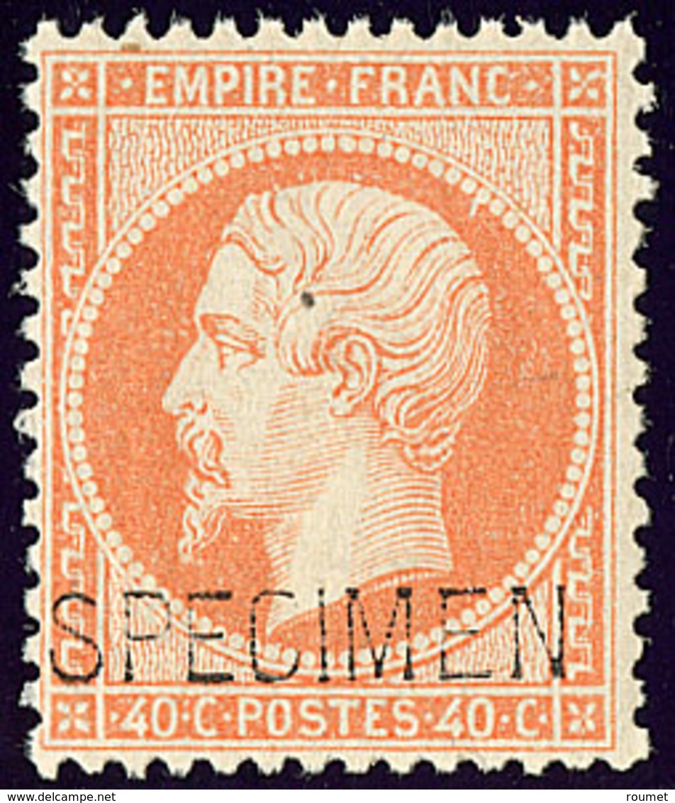 ** "SPECIMEN". No 23d, Très Frais. - TB. - R - 1862 Napoléon III