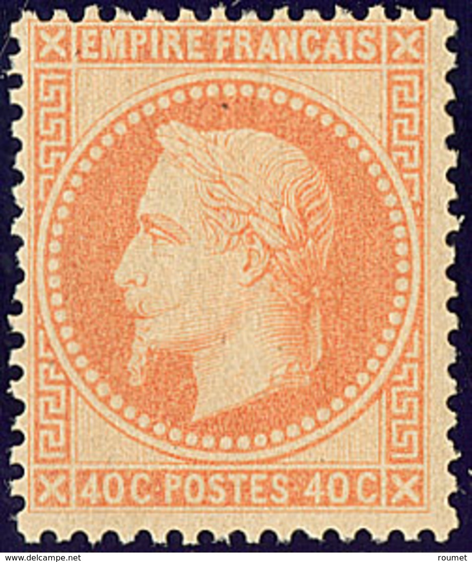 ** No 31, Orange, Très Frais. - TB. - R - 1863-1870 Napoleon III Gelauwerd