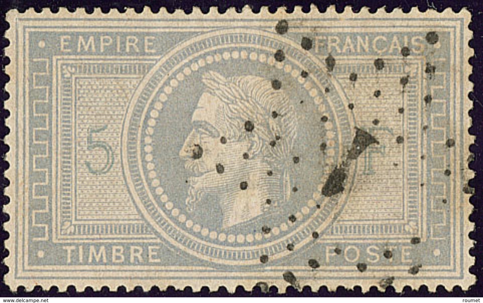 No 33, Obl étoile 1. - TB - 1863-1870 Napoléon III Lauré