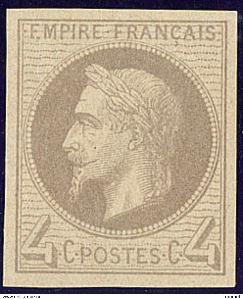 ** Non Dentelés. No 27f, Très Frais. - TB - 1863-1870 Napoleon III With Laurels