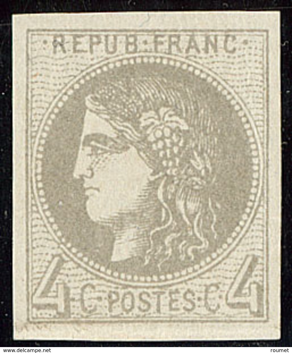 ** No 41II, Gris, Très Frais. - TB - 1870 Emission De Bordeaux