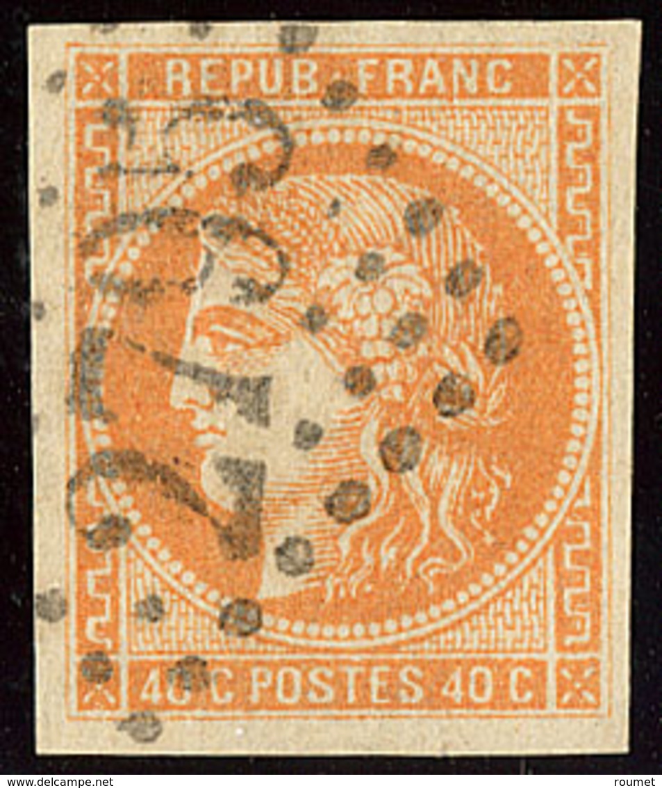 No 48b, Obl Gc 2795. - TB - 1870 Bordeaux Printing