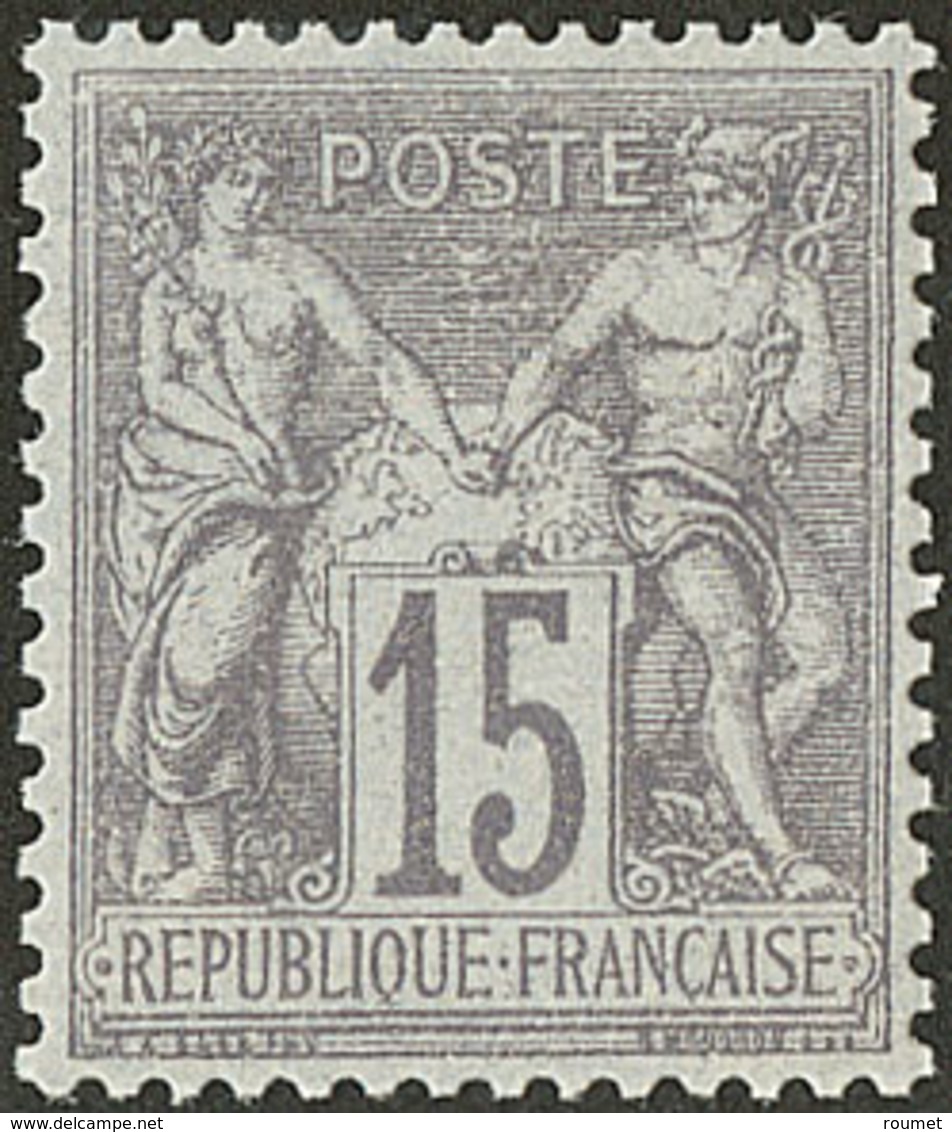 ** No 66, Gris, Très Frais. - TB. - R - 1876-1878 Sage (Type I)