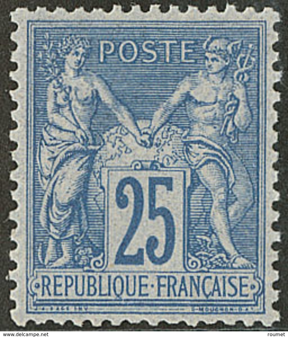 ** No 79, Bleu, Très Frais. - TB - 1876-1878 Sage (Typ I)