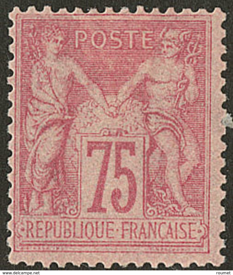 * No 81, Rose, Très Frais. - TB. - R - 1876-1878 Sage (Type I)