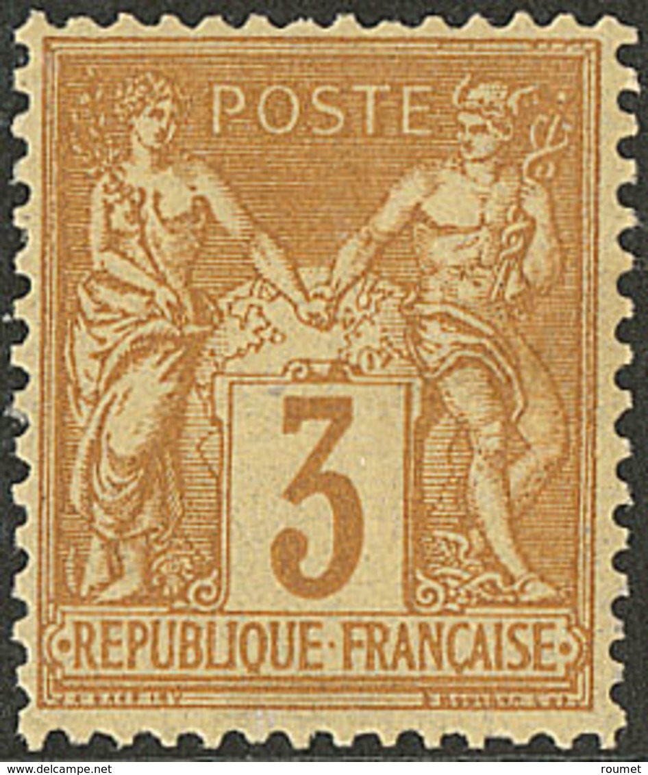 ** No 86c, Bistre Foncé, Très Frais. - TB - 1876-1878 Sage (Typ I)