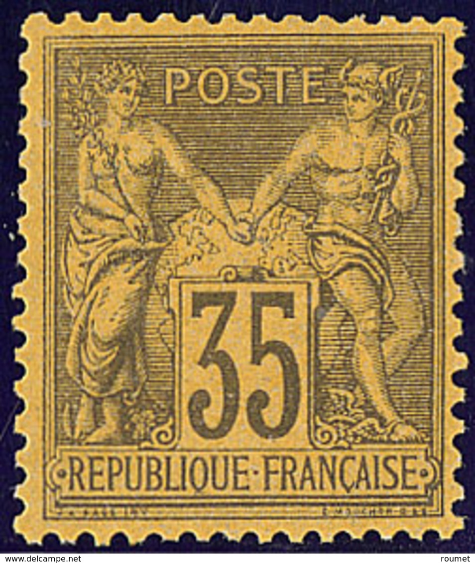 * No 93, Quasiment **, Très Frais. - TB - 1876-1878 Sage (Type I)