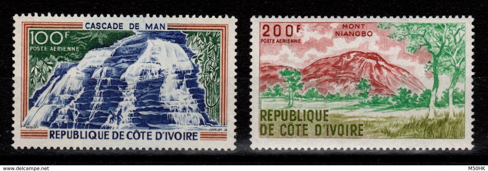 Cote D'Ivoire - YV PA 45 & 46 N** - Ivoorkust (1960-...)