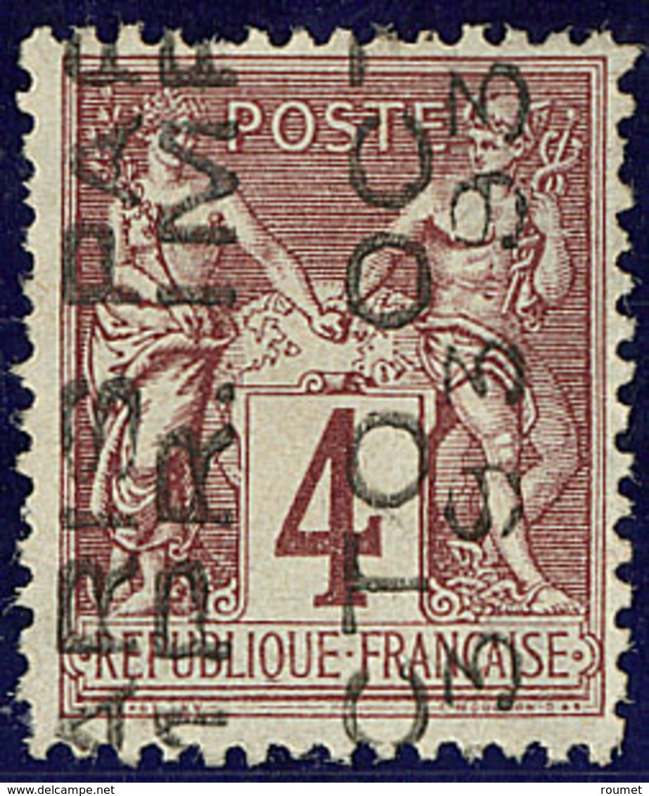 Surcharge 5 Lignes. No 14, Sans Quantième OCTO, Très Frais. - TB - 1893-1947