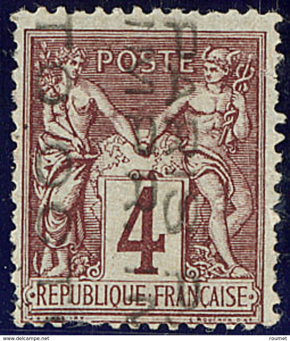 Surcharge 5 Lignes. No 14, Sans Quantième OCTO, Défauts Sinon TB - 1893-1947