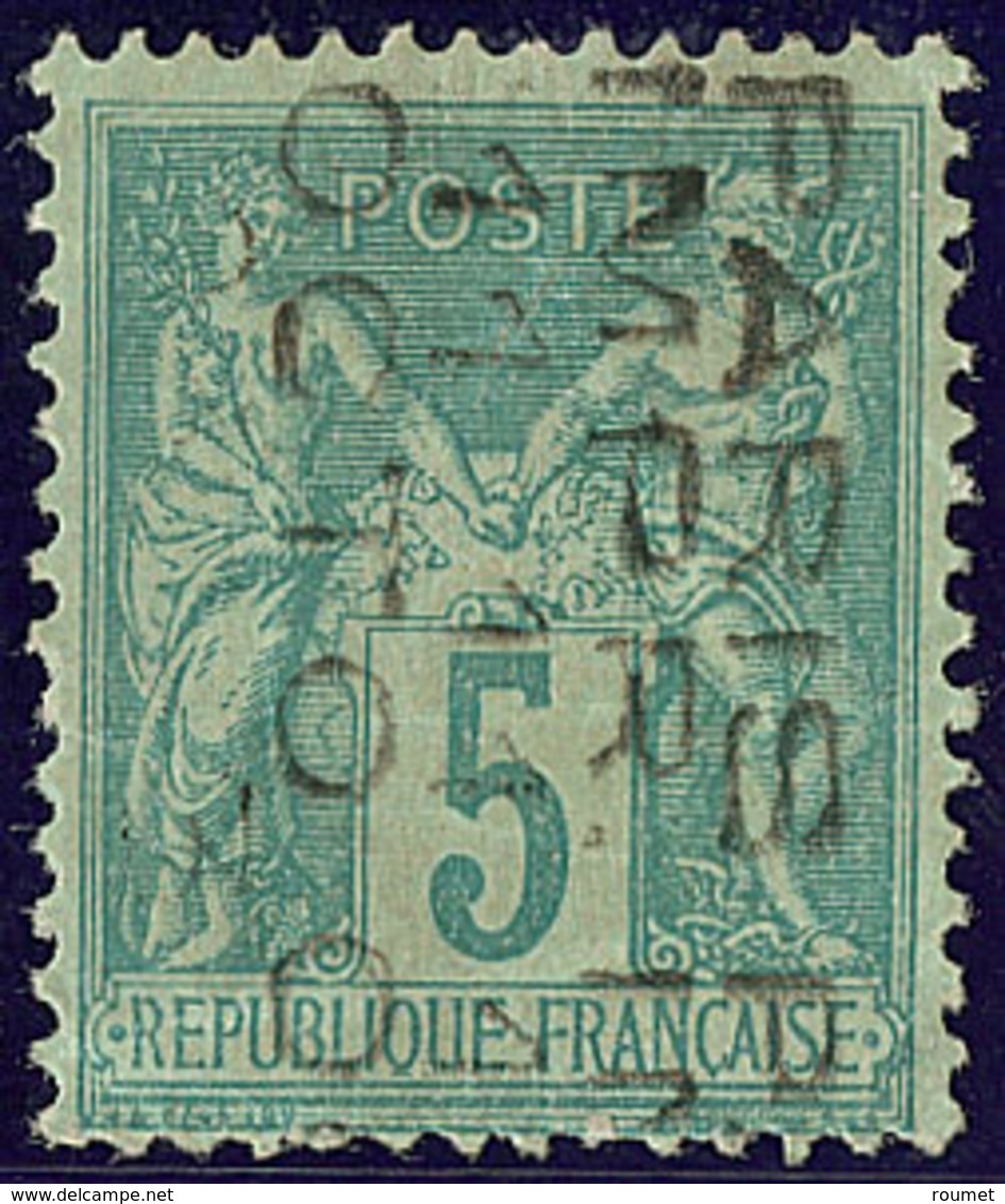 Surcharge 5 Lignes. No 15, 11 OCTO, Pd, TB D'aspect - 1893-1947