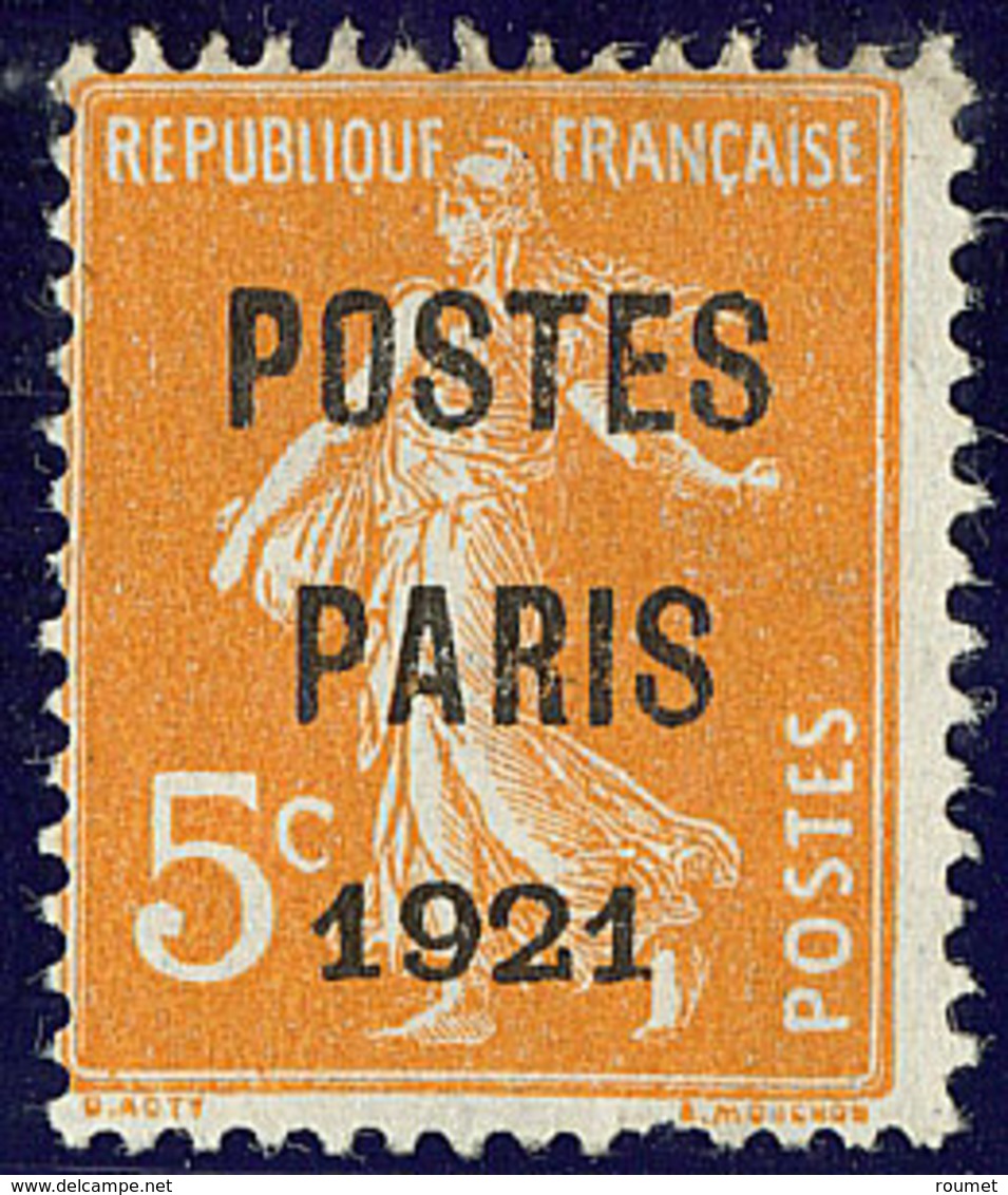 Postes Paris. No 27, Une Dent Courte Mais TB D'aspect - 1893-1947