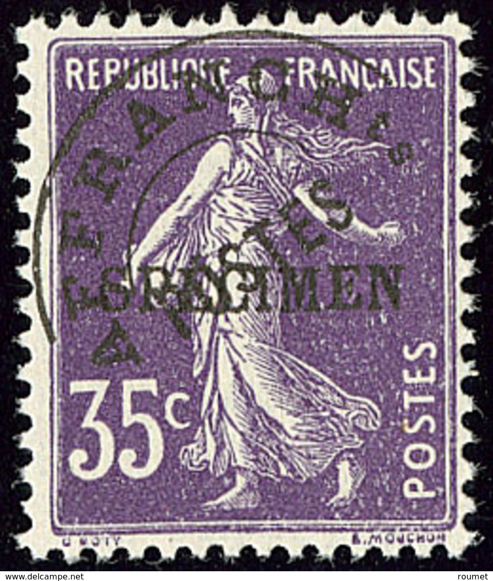 ** Specimen. Préoblitérés. No 89. - TB - Cursussen