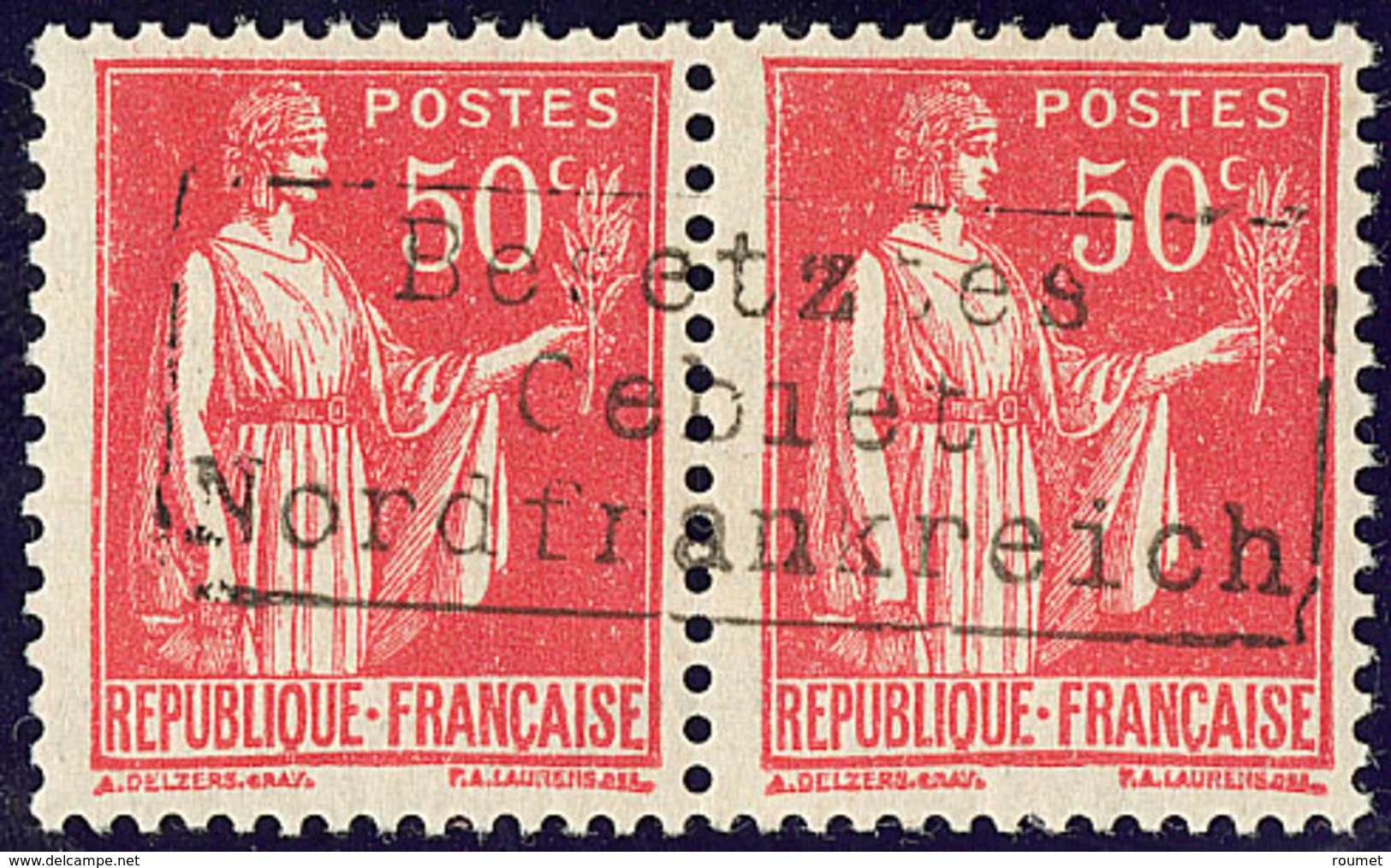 * Coudekerque. No 6, Paire, Très Frais. - TB - War Stamps