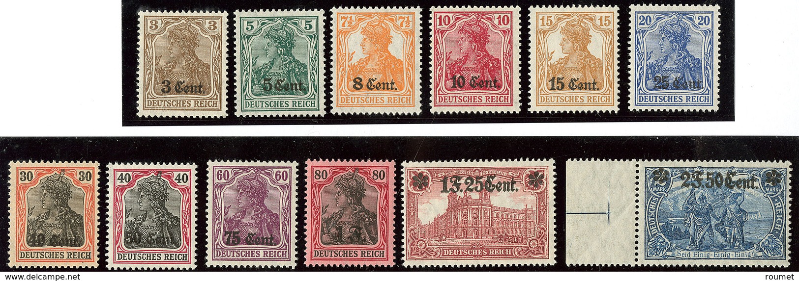 ** Nos 26 à 37 Bdf. - TB - Guerre (timbres De)