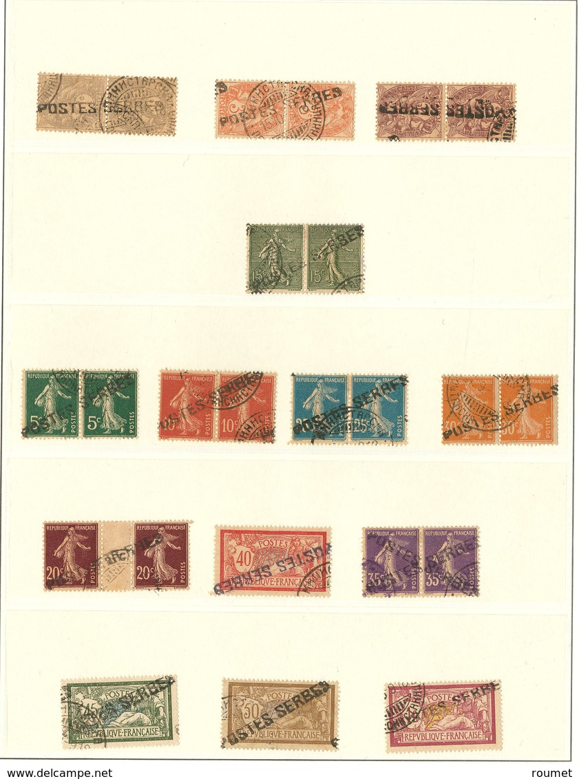 POSTES SERBES. Nos 1 à 14. - TB - War Stamps