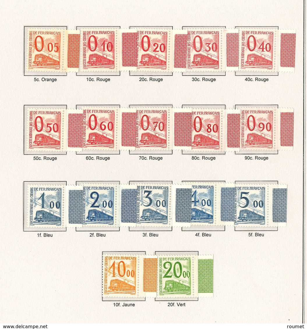 ** Timbres Tous Colis. Nos 31 à 47, Tous Bdf. - TB - Altri & Non Classificati