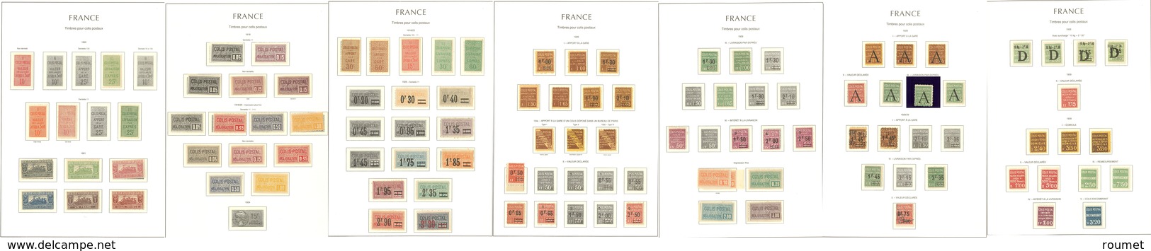 * Collection. 1892-1945, Valeurs Moyennes Et Séries Complètes, Qqs Ex ** Ou Obl. - TB - Autres & Non Classés