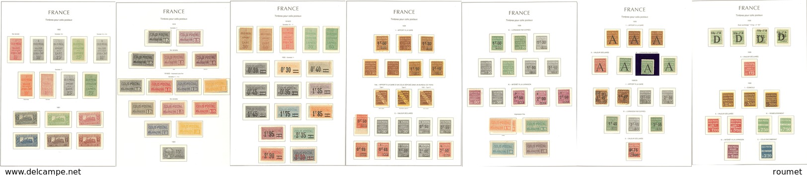 * Collection. 1892-1945, Valeurs Moyennes Et Séries Complètes, Qqs Ex ** Ou Obl. - TB - Other & Unclassified