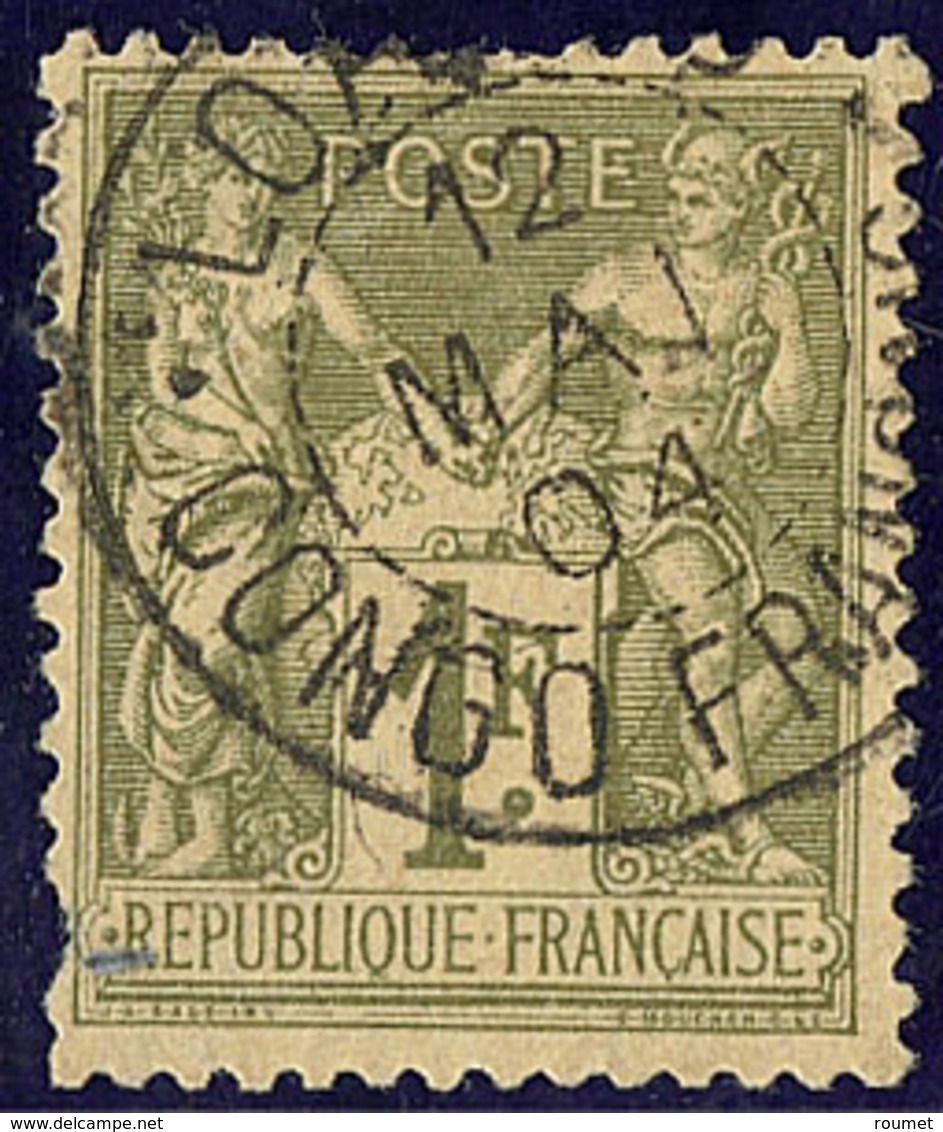 Congo. France 82 (pd) Obl Cad Congo Français Mai 1904. - TB - Autres & Non Classés