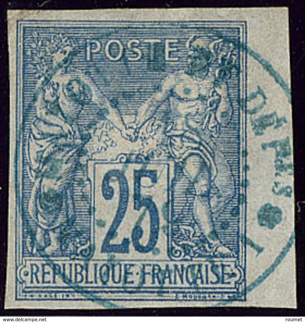 Mayotte. No 35, Petit Bdf Obl Cad Bleu Juil 79, Superbe - Autres & Non Classés