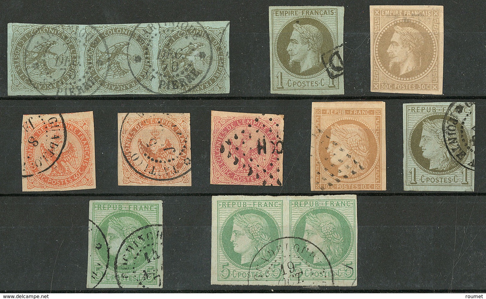 Lot. 1859-1877, Obl Diverses. - TB - Other & Unclassified