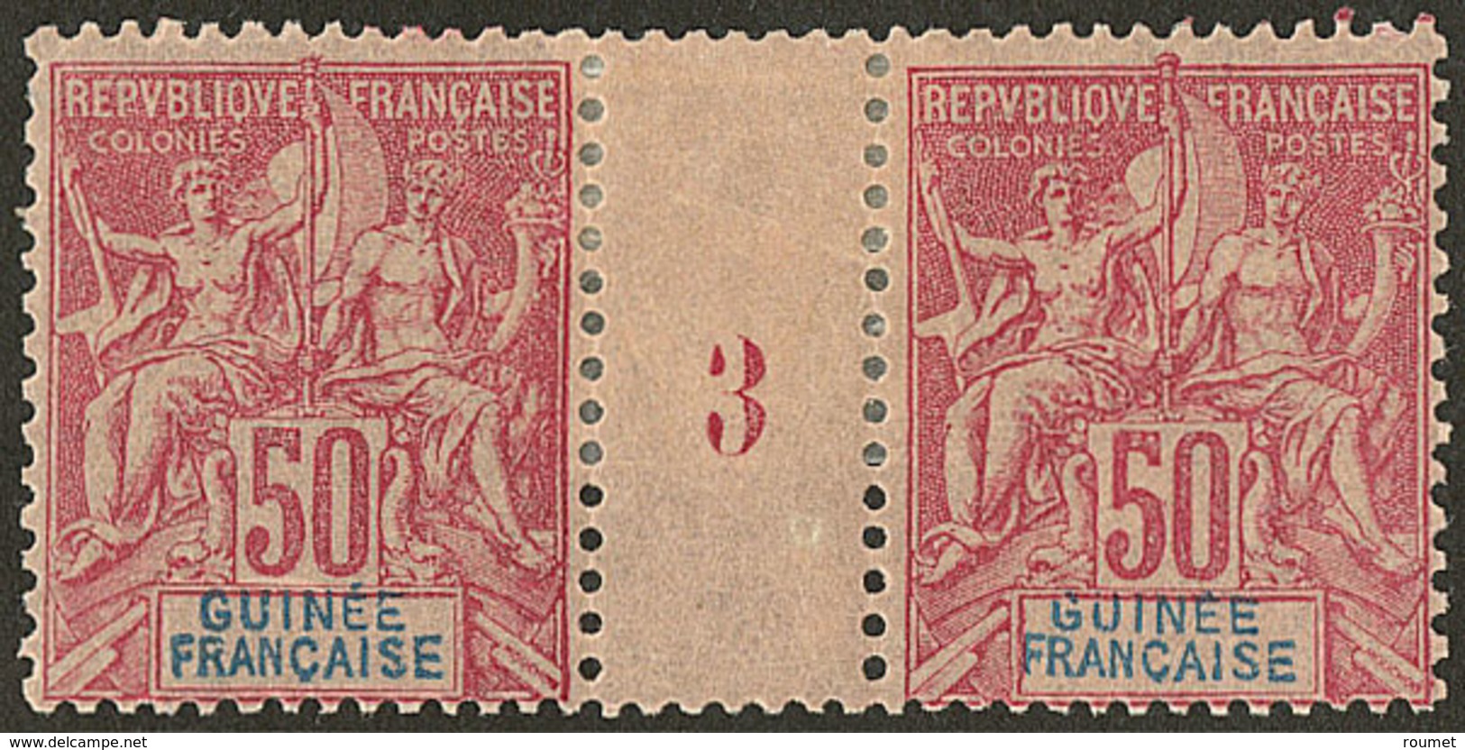 * Guinée.No 11, Paire Mill. 3. - TB - Sonstige & Ohne Zuordnung