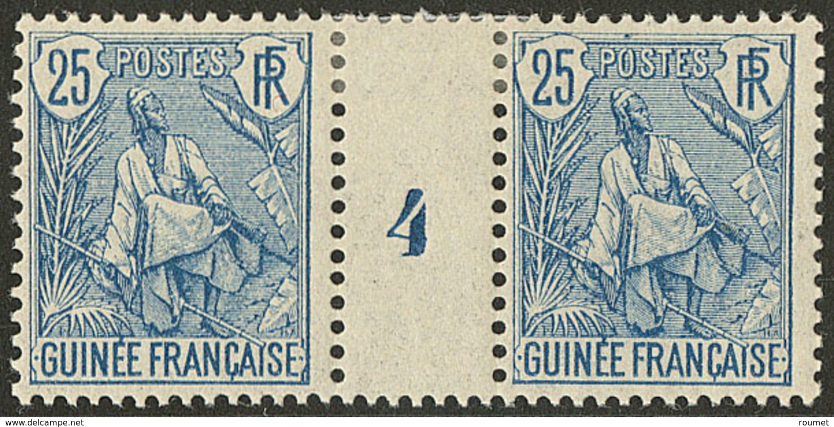 * Guinée.No 25, Paire Mill. 4. - TB - Autres & Non Classés