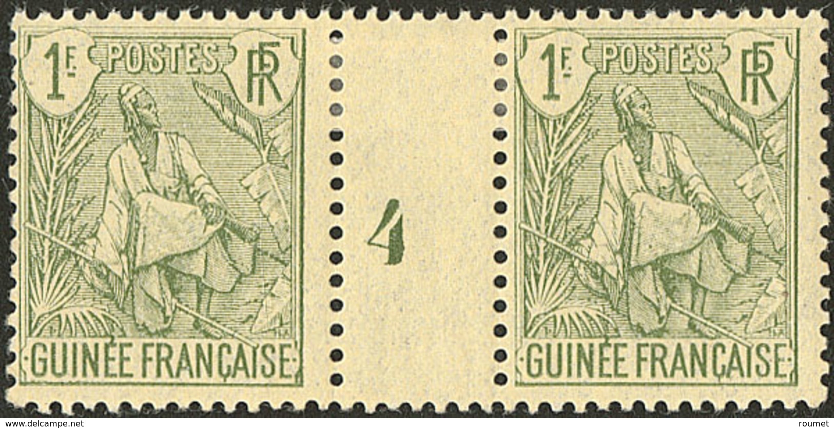 * Guinée.No 30, Paire Mill. 4. - TB - Sonstige & Ohne Zuordnung