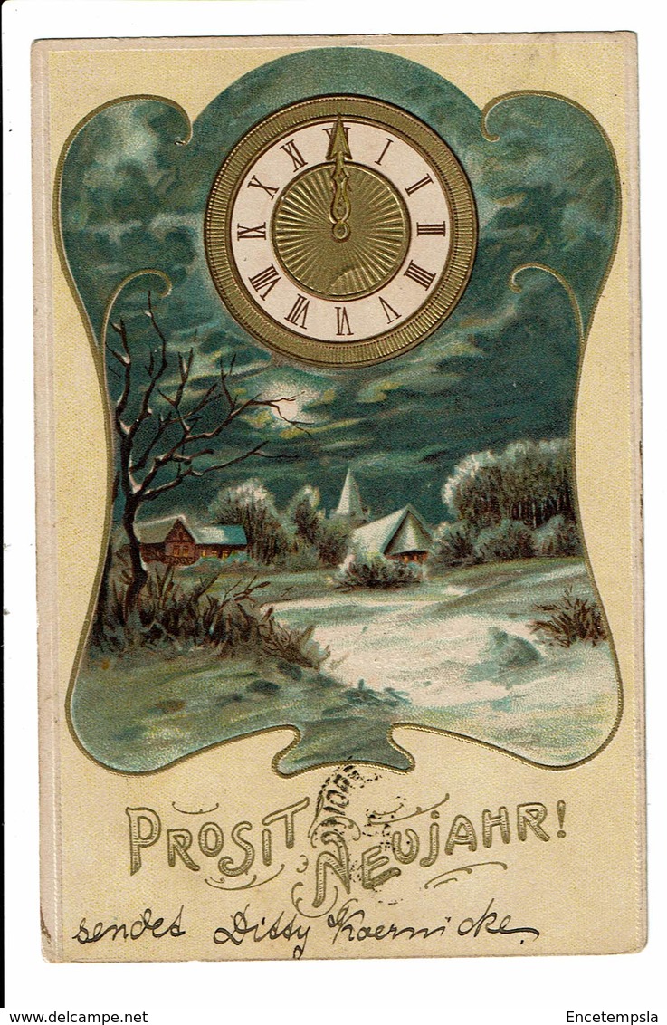 CPA - Carte Postale -Allemagne -Prosit Neujahr -1901- S4920 - Neujahr