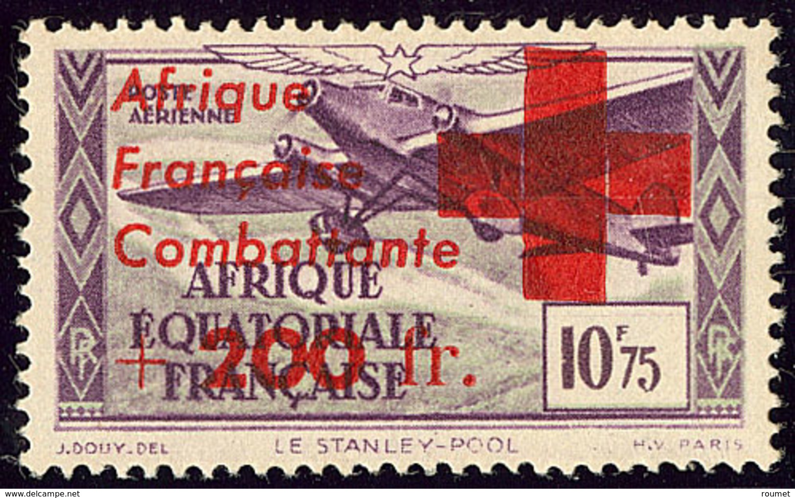 * Poste Aérienne. France-Libre. No 29. - TB - Other & Unclassified