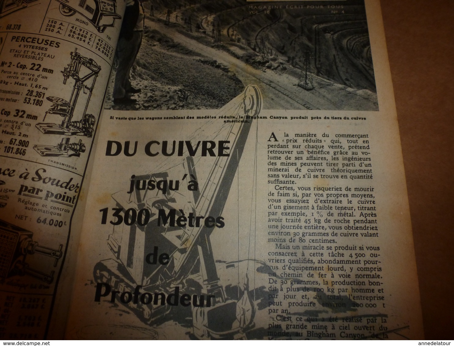 1951 MÉCANIQUE POPULAIRE:Faire De La Poterie; Ecole De Toréadors; Fritz Abplanalp Grand Artiste Suisse à Hawaï; Etc - Sonstige & Ohne Zuordnung