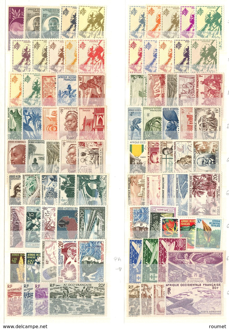 ** Collection. 1944-1959 (Poste, PA, Taxe, BF), Complète, Superbe - Other & Unclassified