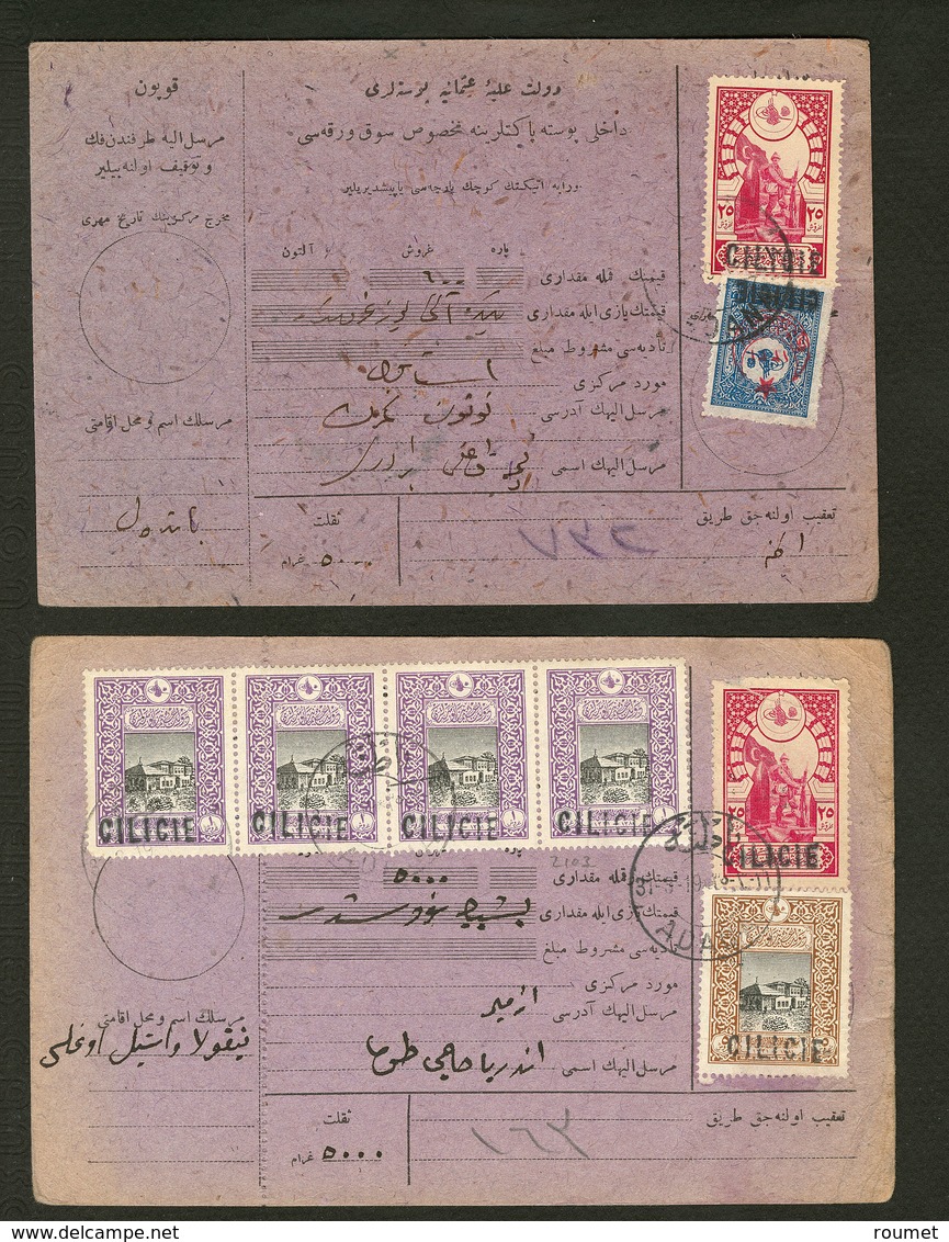 Lettre Deux Mandats D'Adana 1919, Affts Divers. - TB - Other & Unclassified