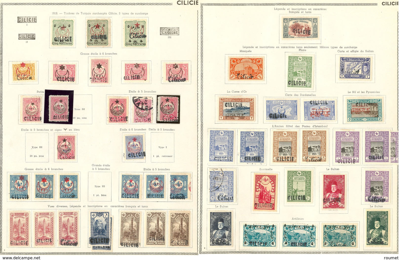 * Collection. 1919-1920 (Poste, Taxe), Valeurs Moyennes Et Séries Complètes. - TB - Autres & Non Classés