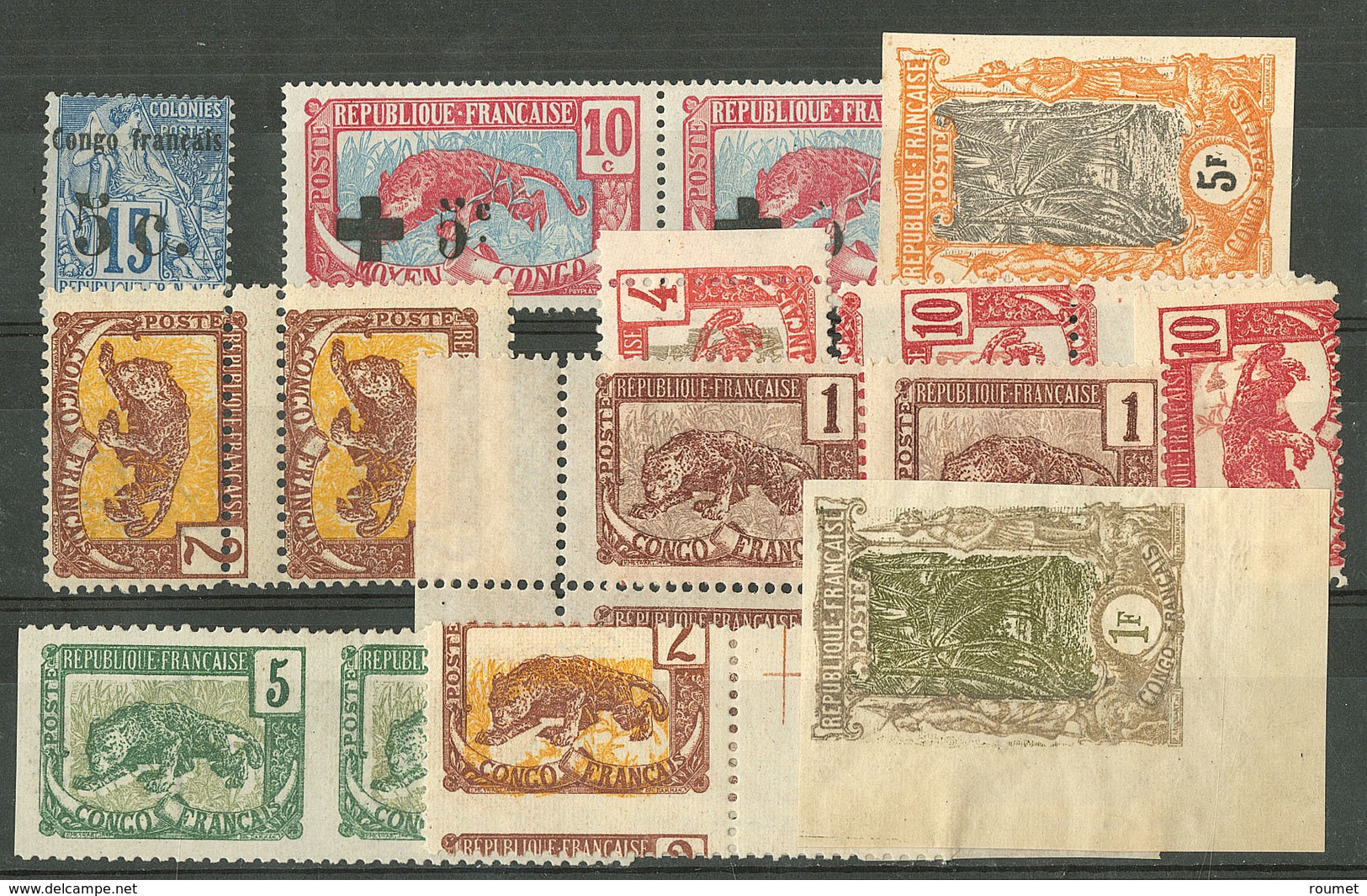 * Lot. 1891-1916 (Poste), Variétés Diverses, Dentelures, Piquages, Etc. - TB - Other & Unclassified