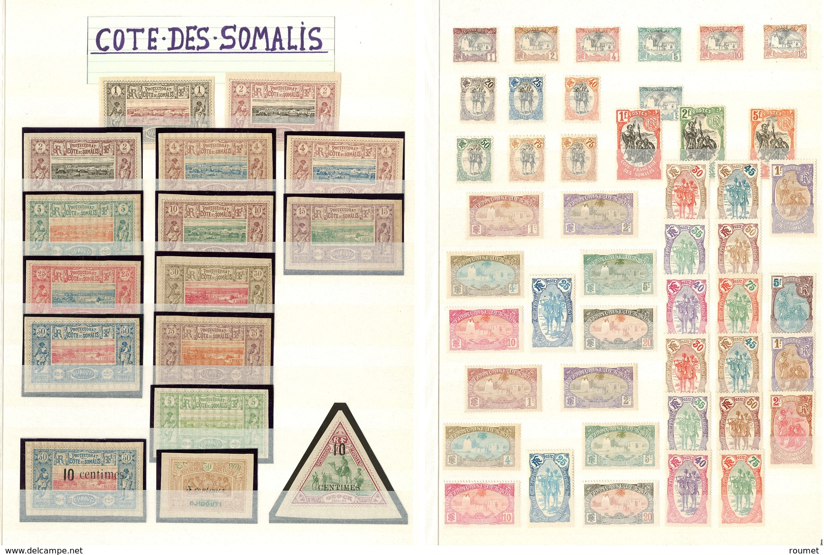 ** Collection. 1894-1965 (Poste, PA, Taxe), Des Valeurs Moyennes Et Séries Complètes, Divers Doubles Et Qqs Ex *, Très F - Autres & Non Classés