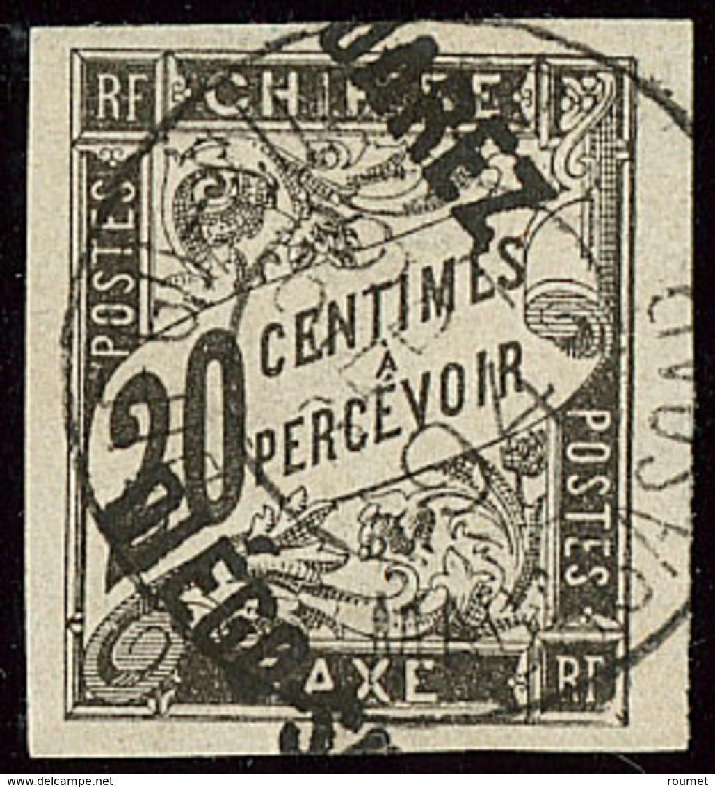 Taxe. Double Surcharge, à Cheval. No 10a. - TB - Other & Unclassified