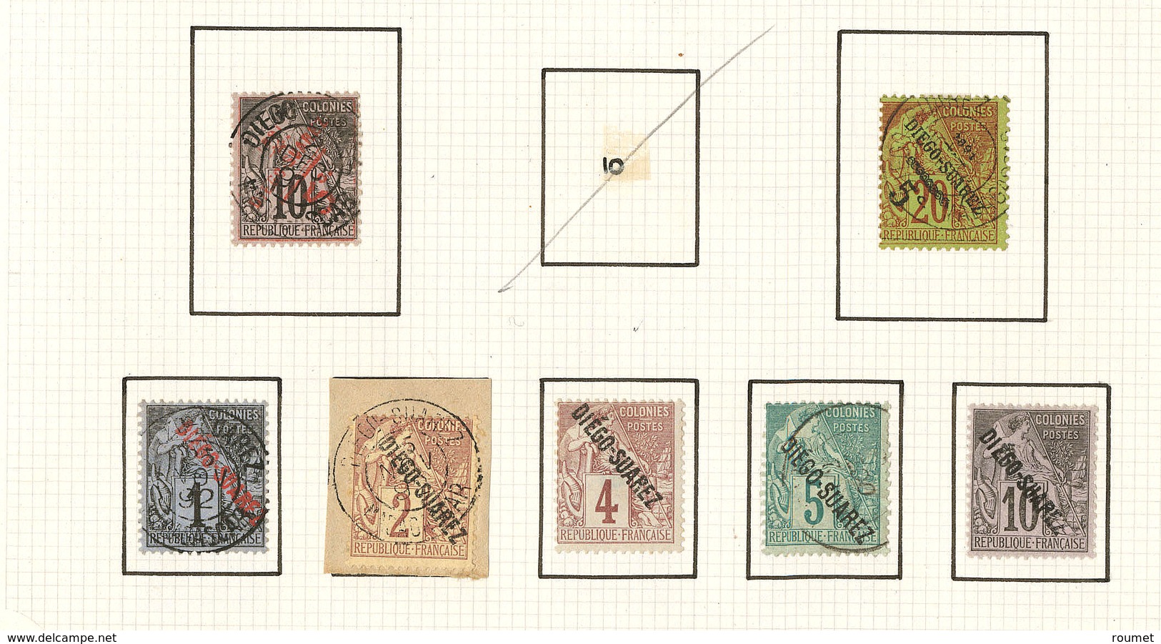 Collection. 1891-1893 (Poste, Taxe), Valeurs Moyennes Et Séries Complètes Dont Des Ex *. - TB - Altri & Non Classificati