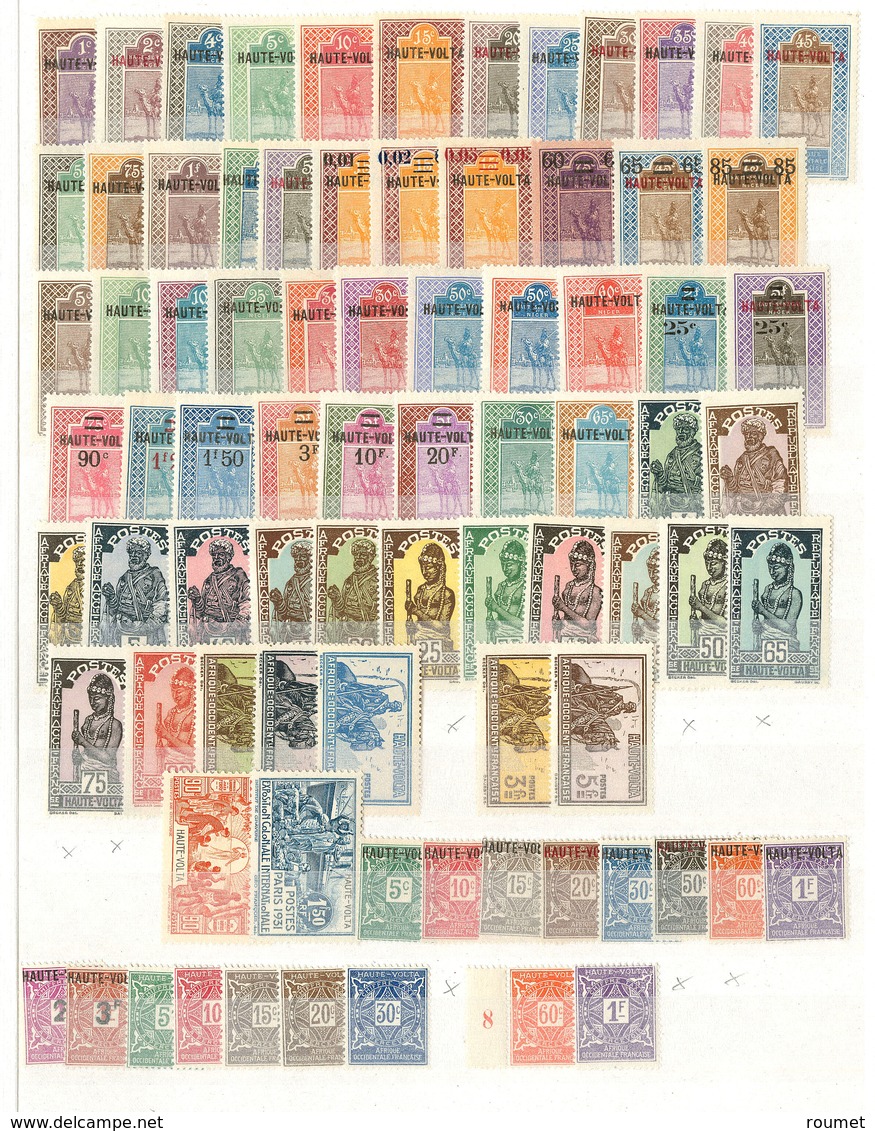 ** Collection. 1920-1931 (Poste, Taxe), Complète Sauf 61, 63, 64, 66, 67 Taxe 16, 19 Et 20. - TB - Other & Unclassified