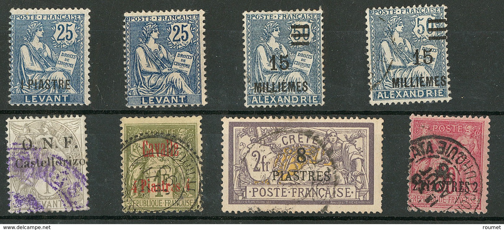 Lot. 1886-1906, Divers Dont Trois *. - TB - Altri & Non Classificati