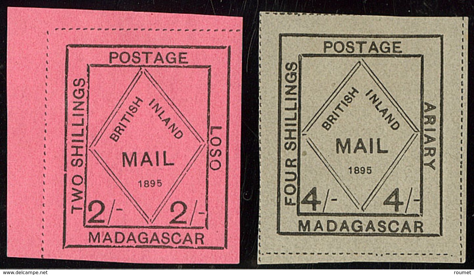 * Consulaires Britanniques. Nos 53, 54. - TB (N°et Cote Maury) - Other & Unclassified