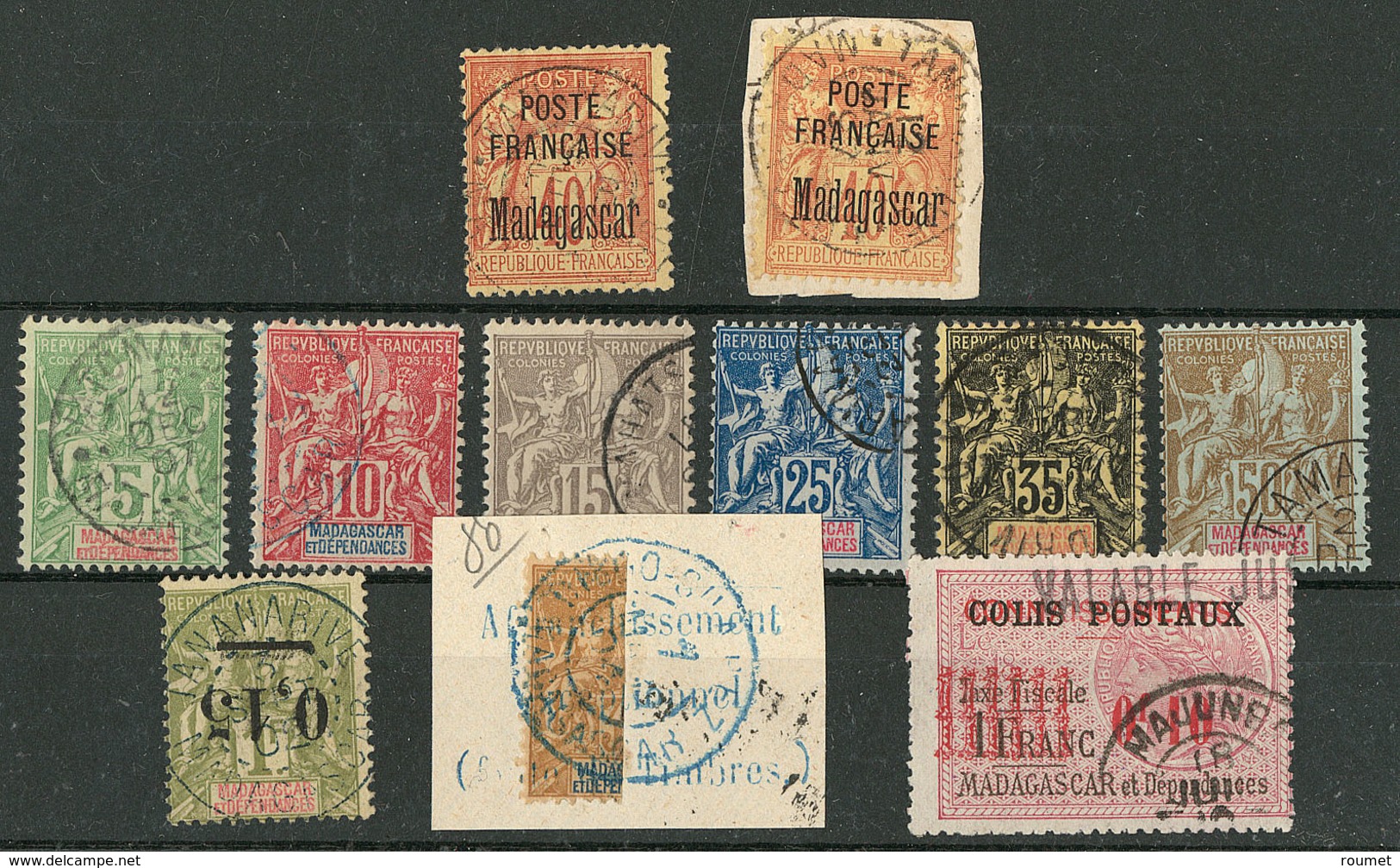 Nos 18 (2), 42A à 47, 55a, 80, CPx 2. - TB - Other & Unclassified