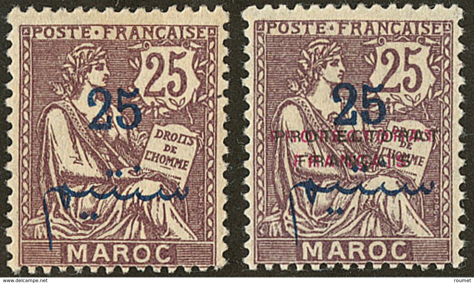 * Variétés. Nos 45b, 45c. - TB - Other & Unclassified