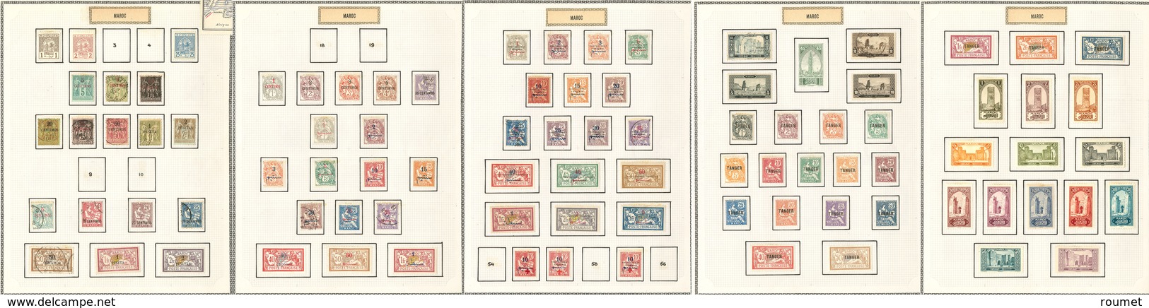 * Collection. 1891-1956 (Poste, PA, Taxe), Valeurs Moyennes Et Séries Complètes, Qqs Ex Obl. - TB - Other & Unclassified