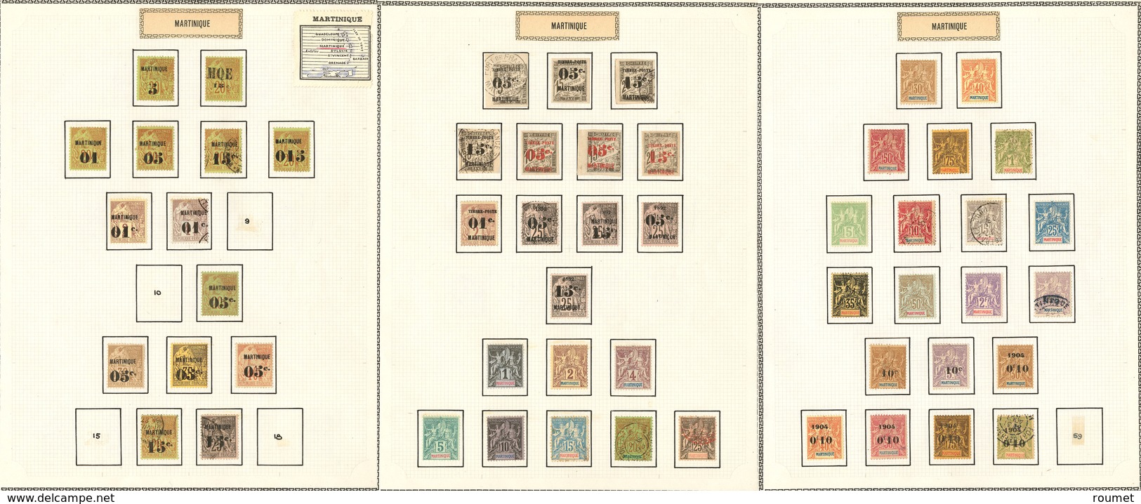 * Collection. 1886-1947 (Poste, PA, Taxe), Valeurs Moyennes Et Séries Complètes, Qqs Ex Obl. - TB - Sonstige & Ohne Zuordnung