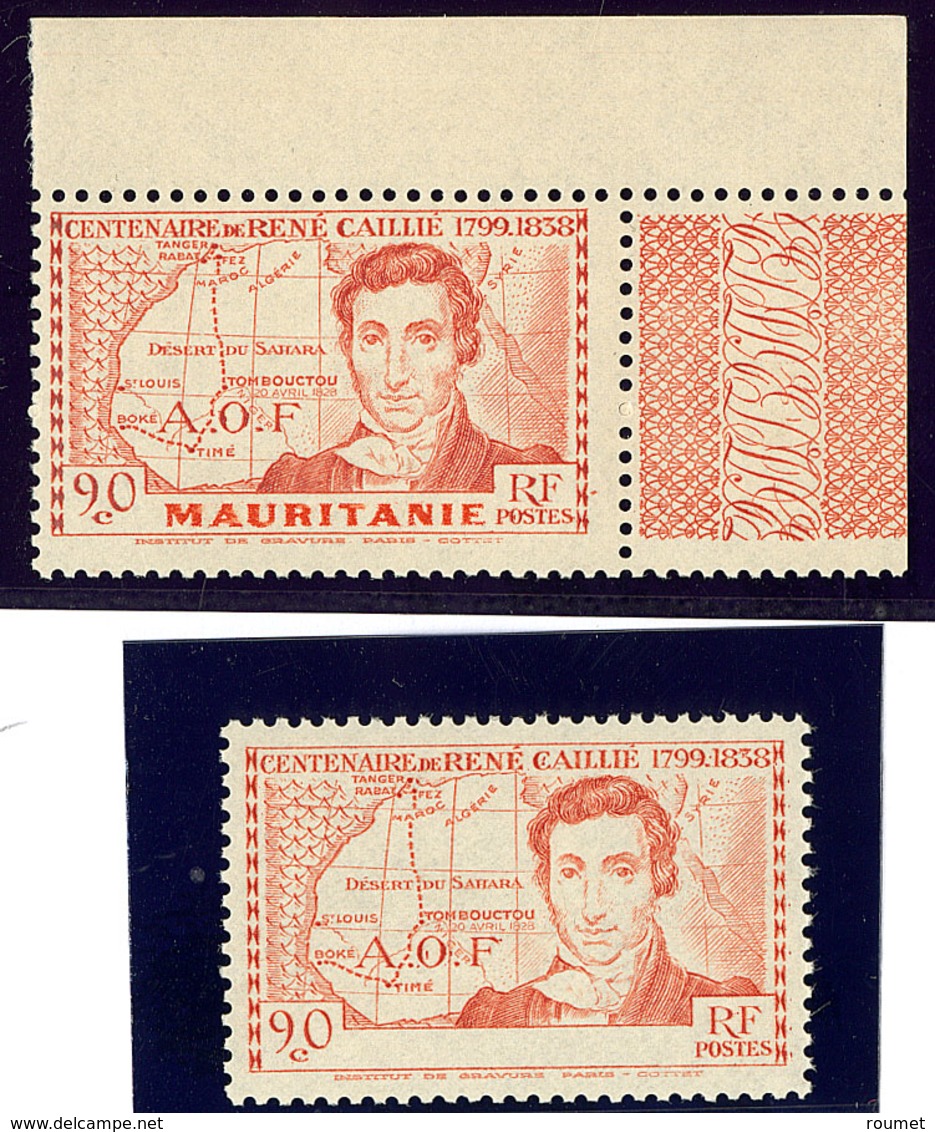 ** Variétés. Nos 95a Cdf, Côte D'Ivoire 141a (sans Légende). - TB - Other & Unclassified